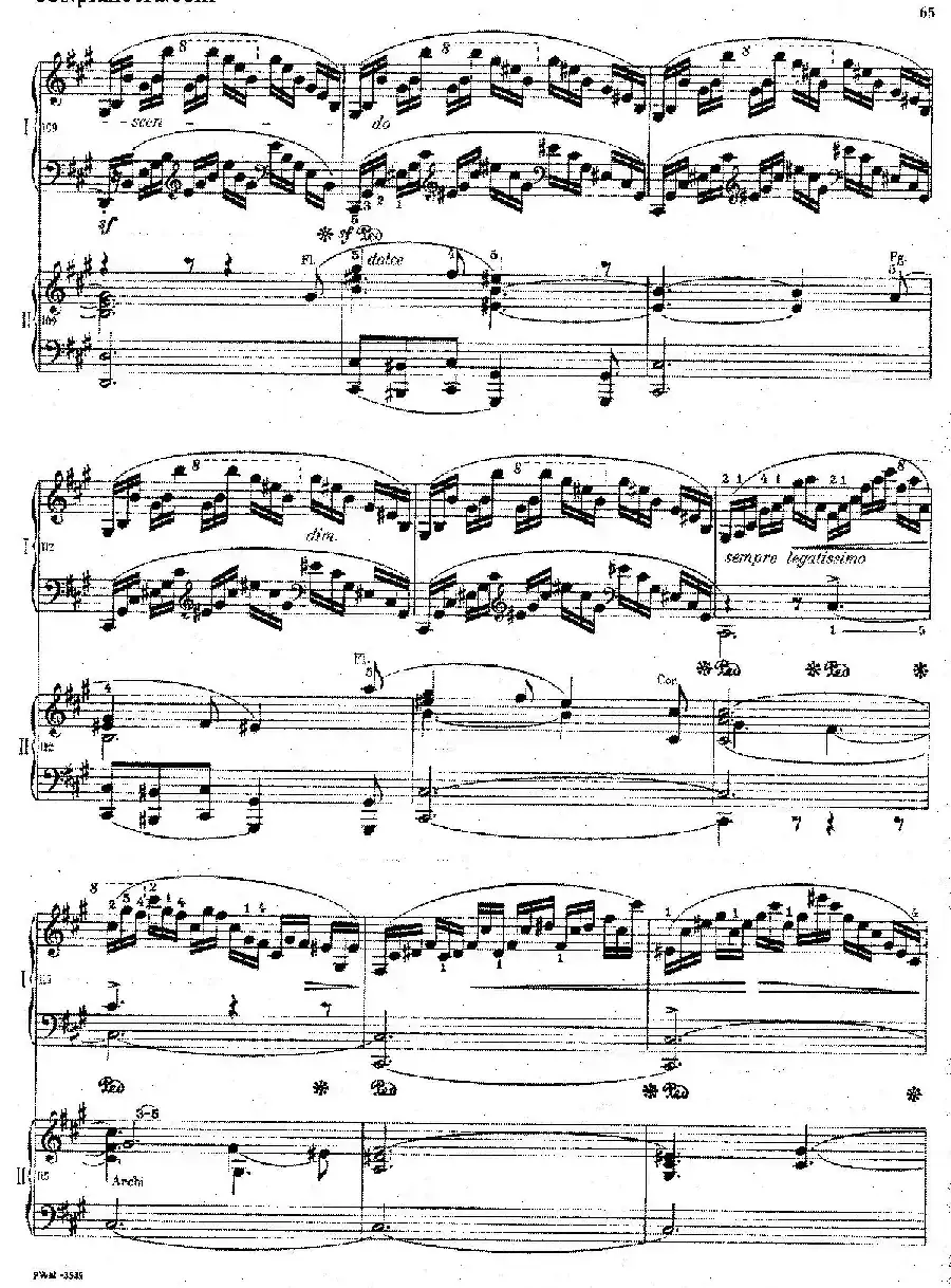 Grand Fantasy on Polish Airs Op.13（华丽的波兰民歌幻想曲·双钢琴版）
