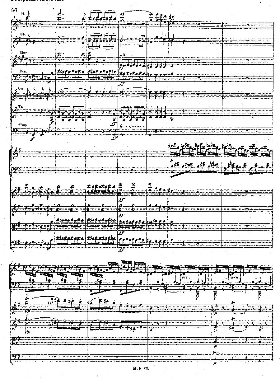 Piano Concerto No.1 in g Minor Op.25（g小调第一钢琴协奏曲·总谱）