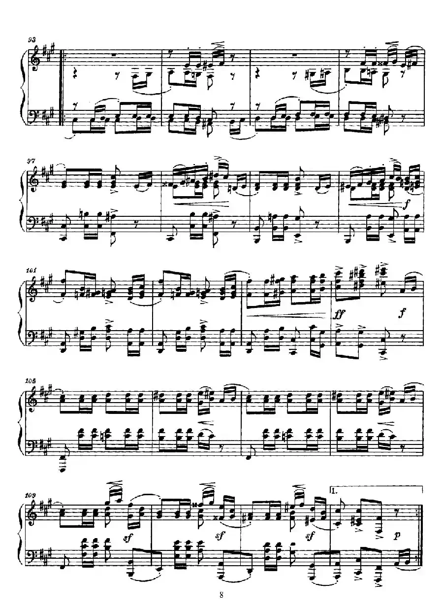 Arabesques Op.4（阿拉伯风格曲）（2）