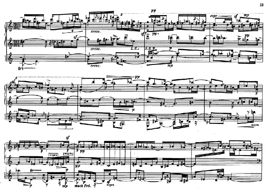 12 Etudes for Piano（博尔科姆12首钢琴练习曲·5）
