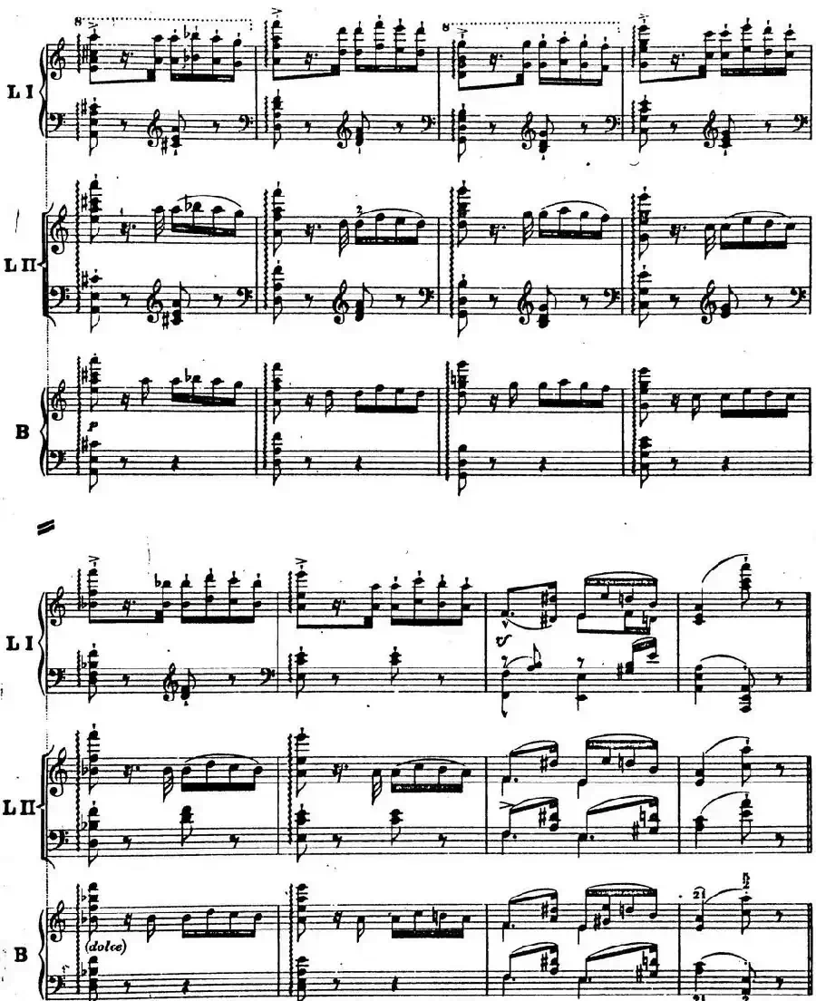 6首帕格尼尼大练习曲（Thema mit Variationen Etude Nr.6）