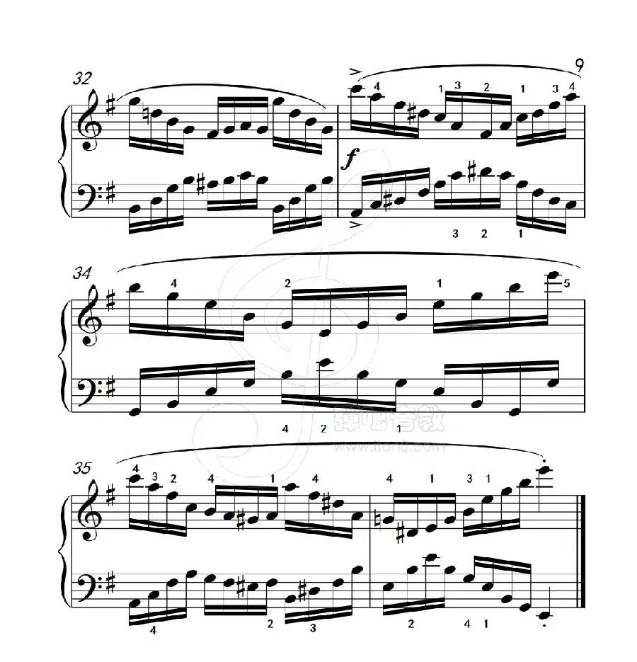 练习曲 35(克拉莫钢琴练习曲60首)