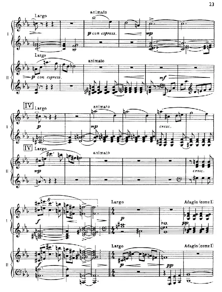The Planets Op.32（双钢琴）（行星·第二乐章 金星—和平使者）