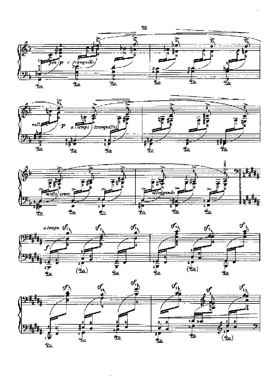 53首以肖邦练习曲为素材而作的练习曲（No.30）