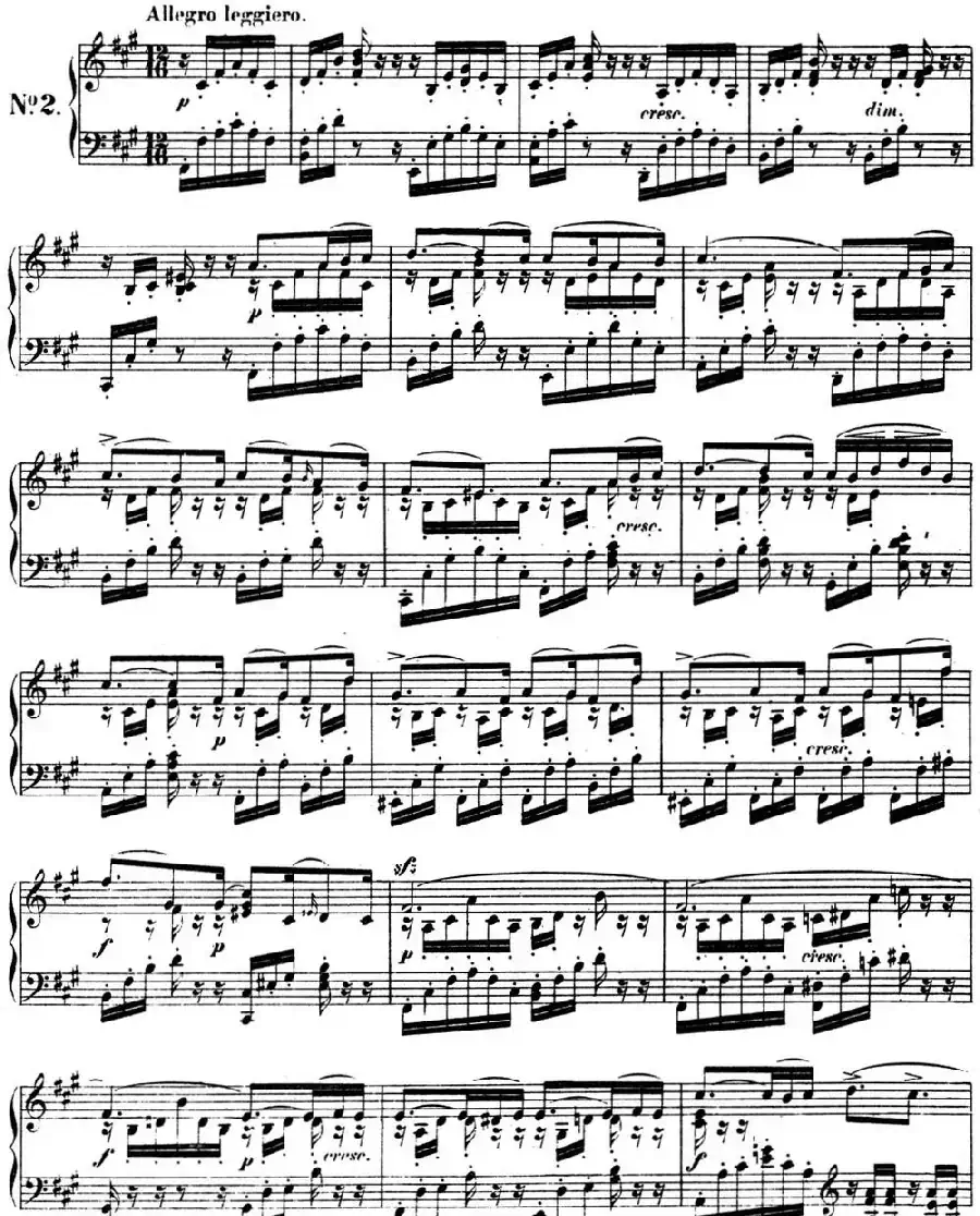 门德尔松无词歌Op.67(NO.2)