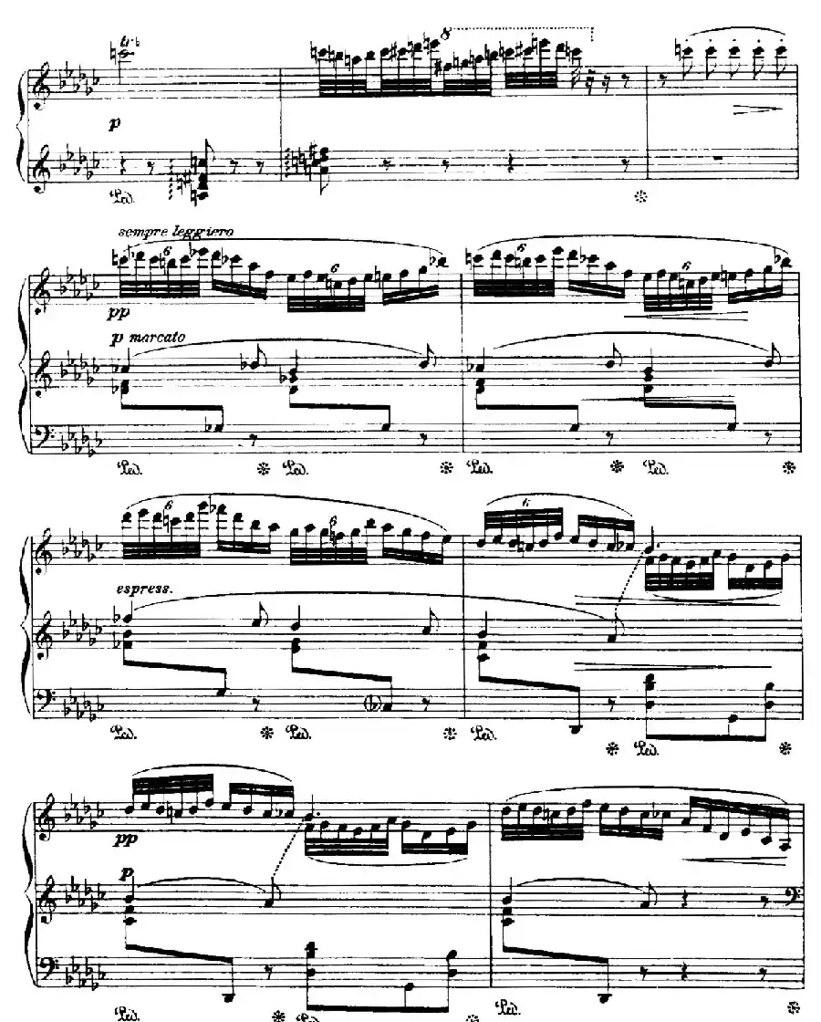 13 Barcarolles, Barcarolle（No. 3）