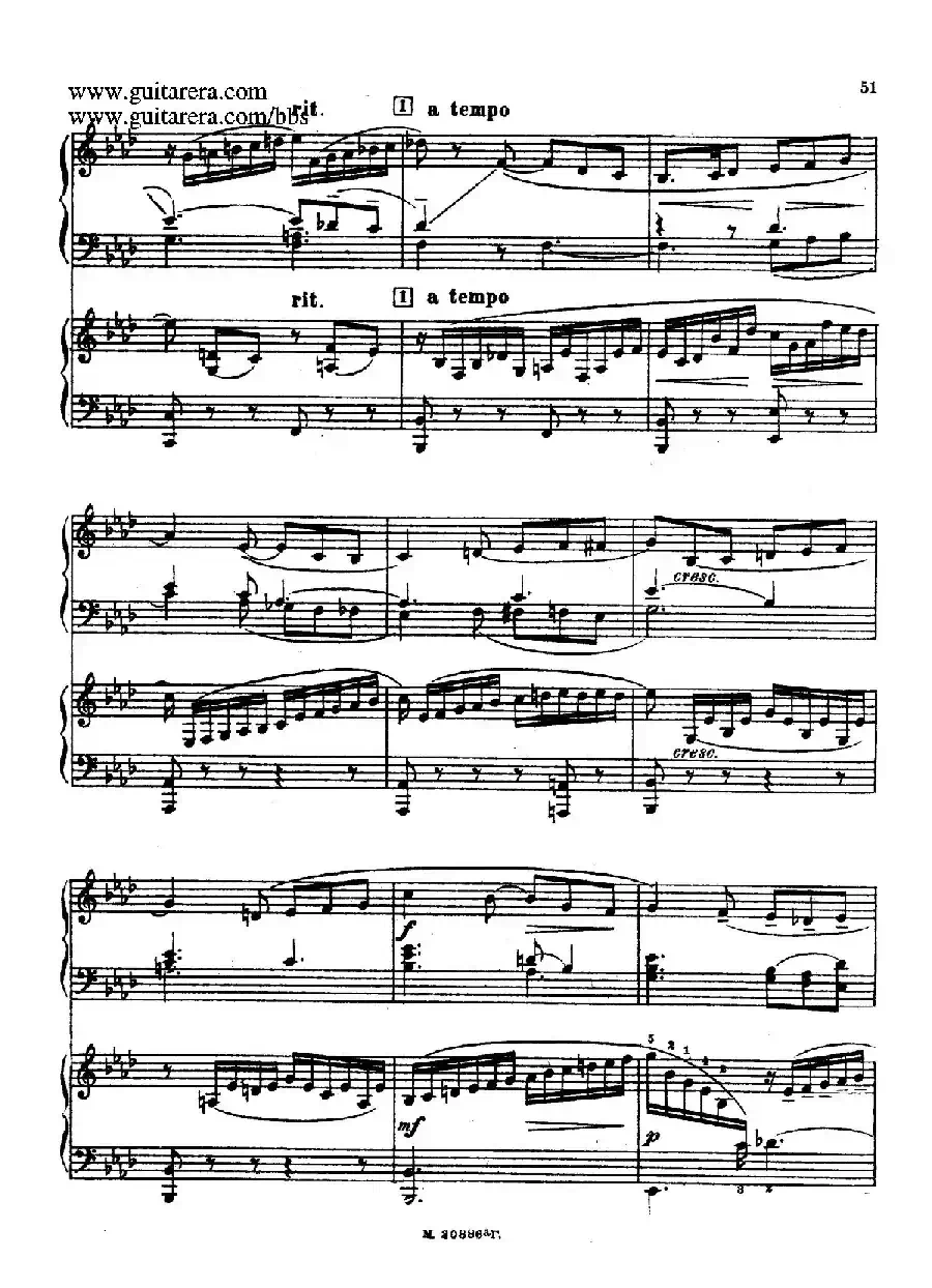 第二双钢琴组曲 Suite for Two Pianos No.2 Op.17（3. 浪漫曲 Romance）