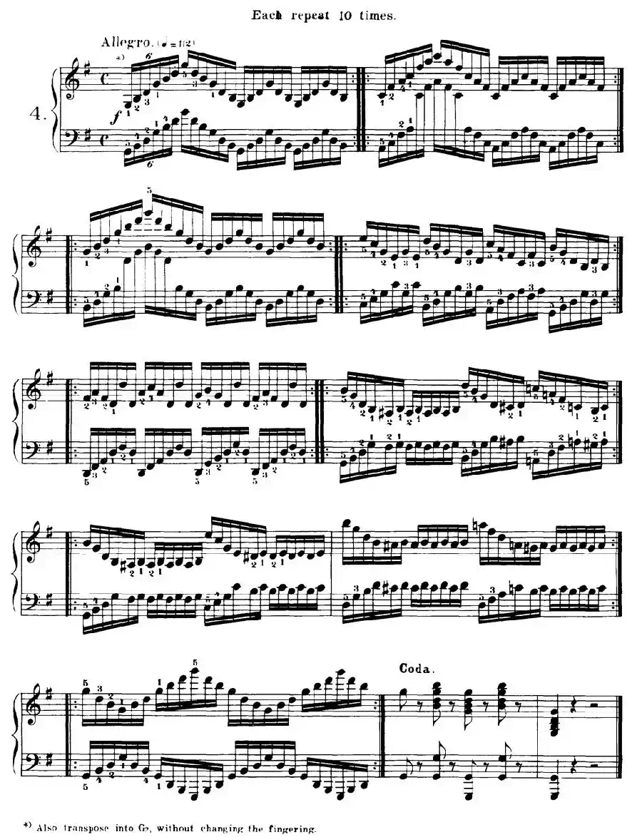 Czerny - 40 Daily Exerci Op.337（1—5）（40首日常训练曲）