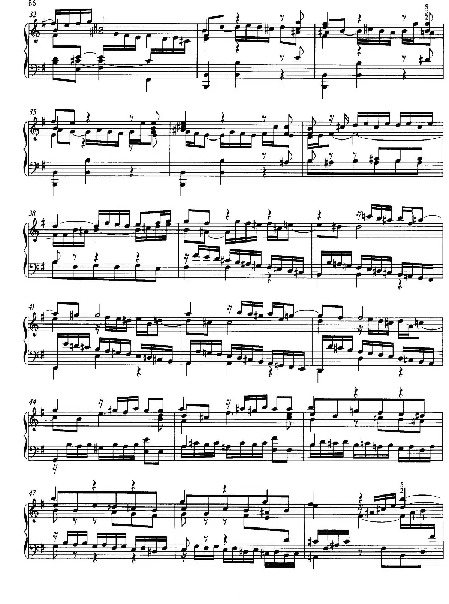 Prelude and Fugue in e Minor BWV 548（e小调前奏曲与赋格）