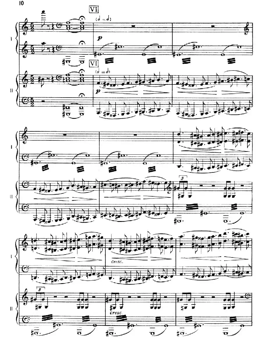 The Planets Op.32（双钢琴）（行星·第一乐章 火星—战争使者）