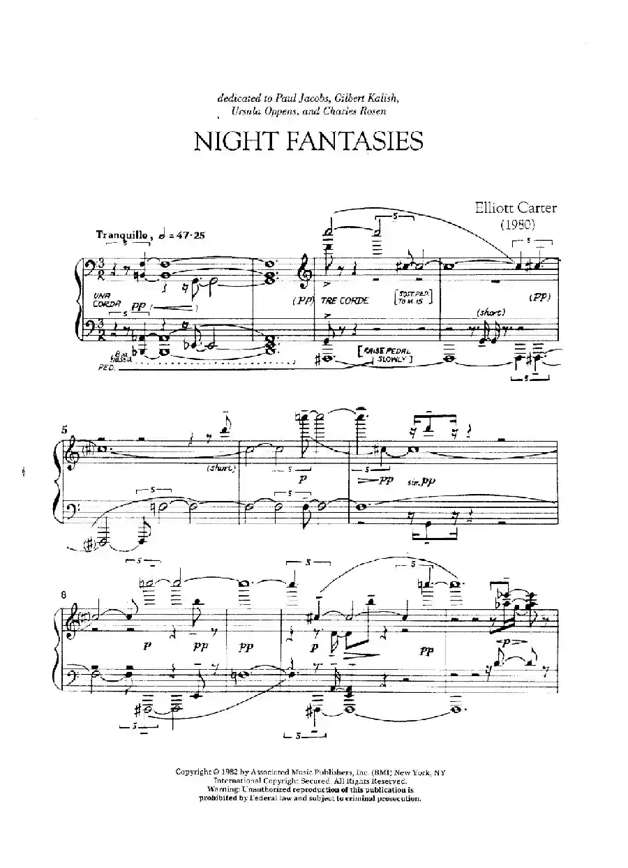 Night Fantasies（幻想之夜）