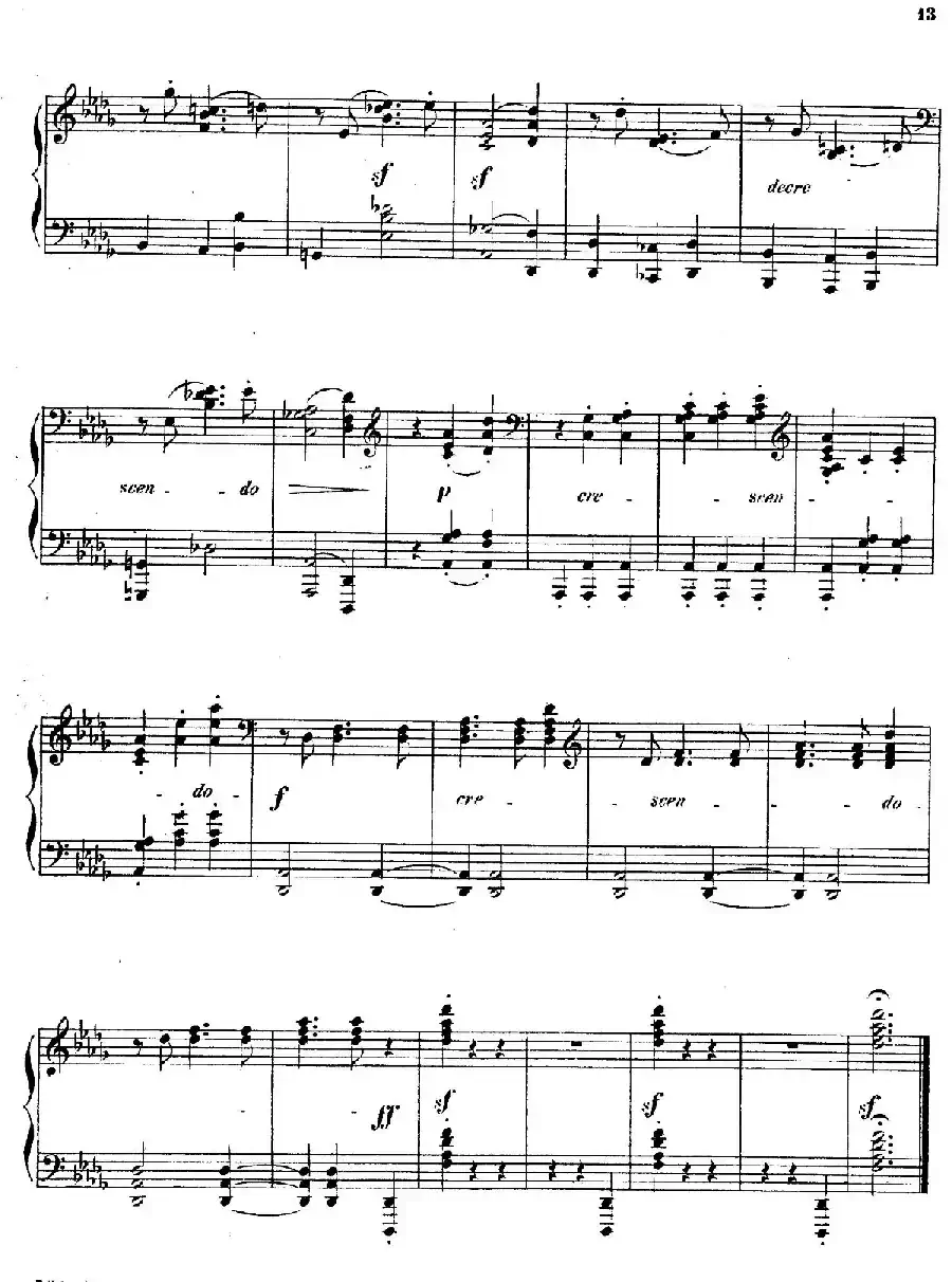 Waltzes Op.23（圆舞曲集·5、降D大调）