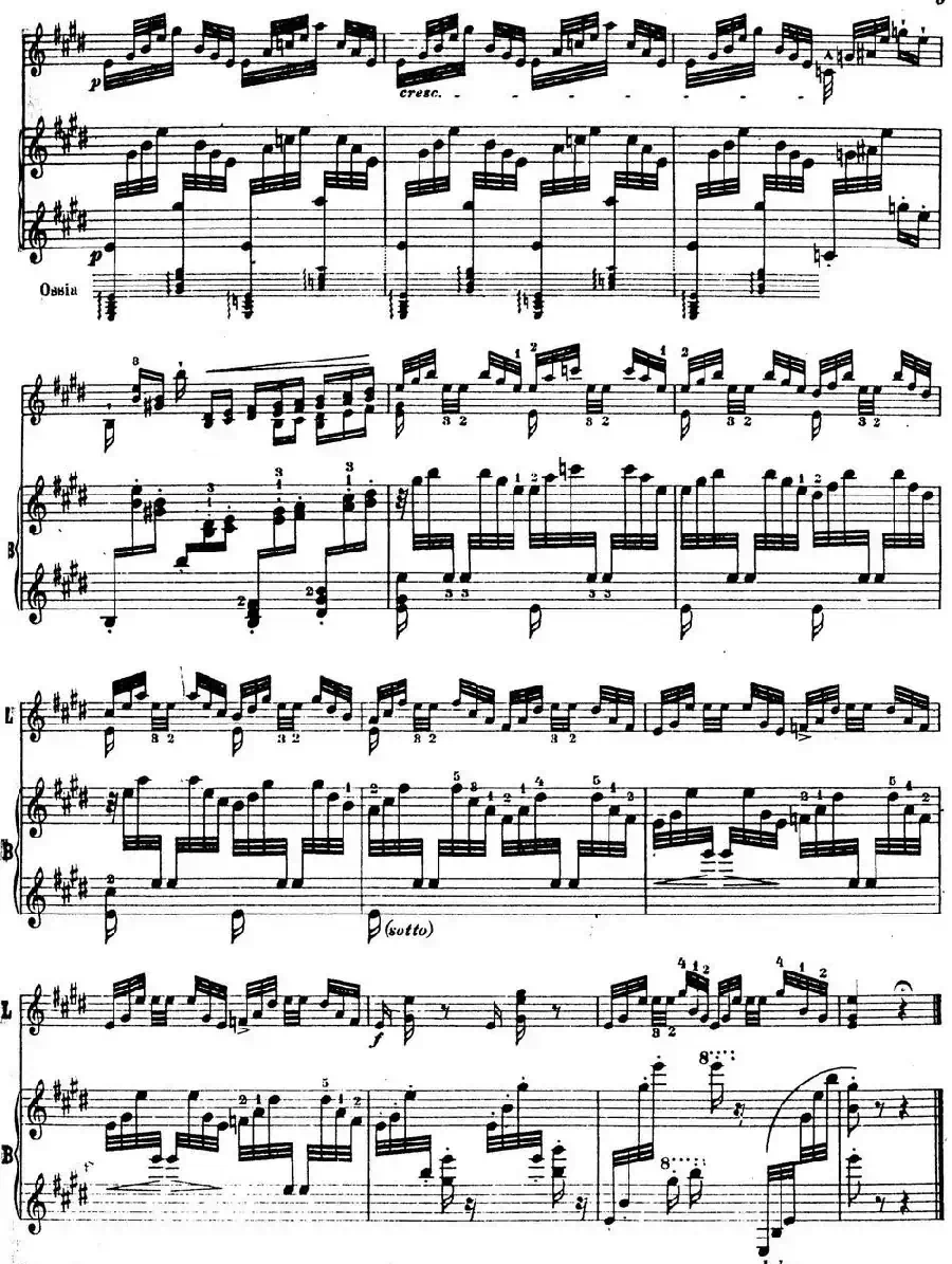 6首帕格尼尼大练习曲（Arpeggio Etude Nr.4）