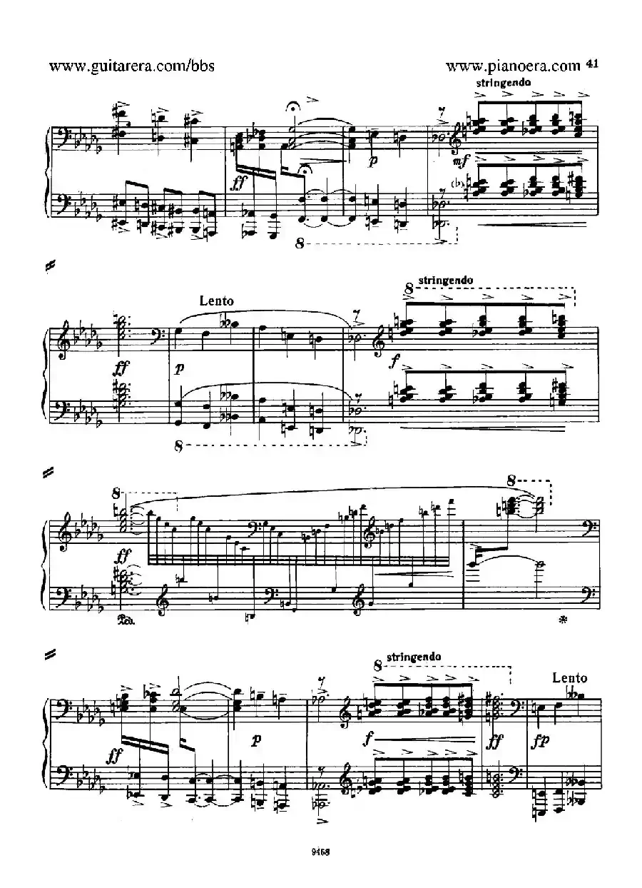 Piano Concerto in D-flat Major Op.37（降D大调钢琴协奏曲·Ⅰ·双钢琴）