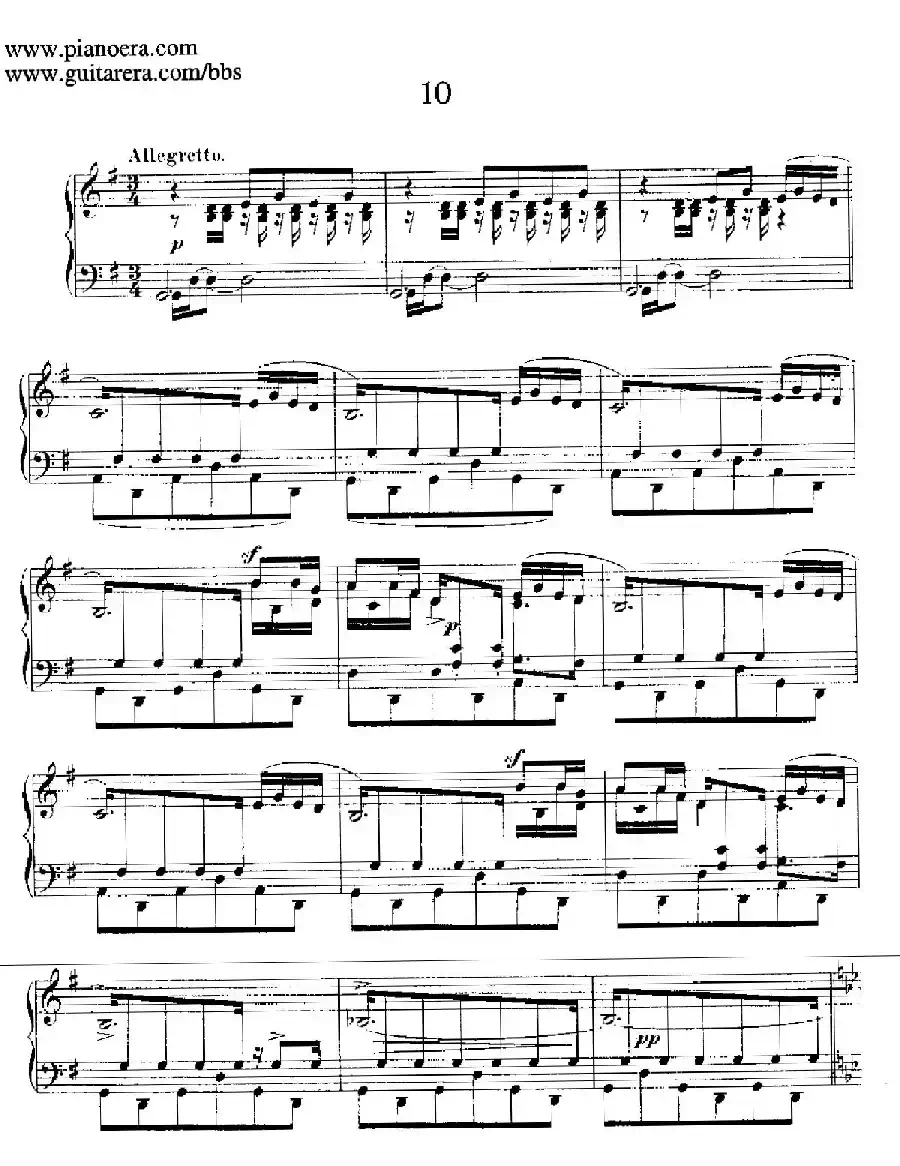 12 Spanish Danses Op.37（12首西班牙舞曲·10）