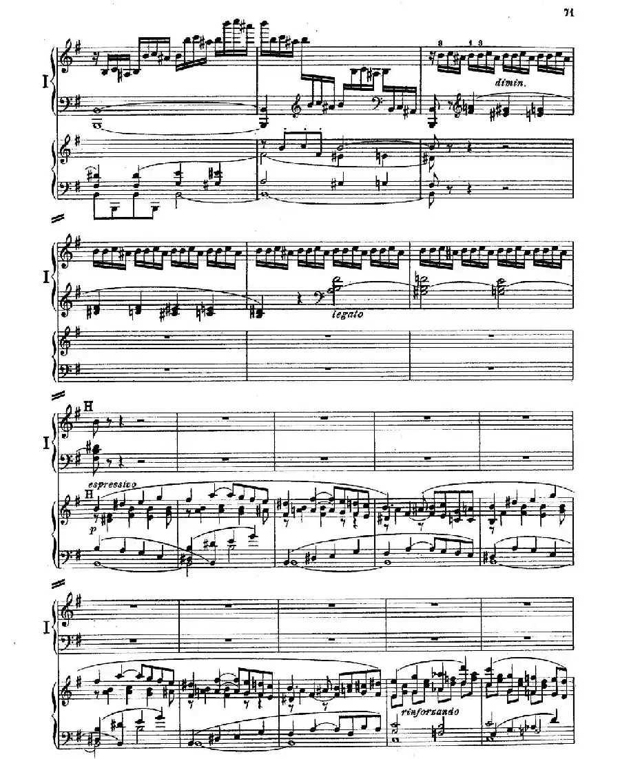 Piano Concerto in E Major Op.59（E大调钢琴协奏曲·双钢琴·第四乐章）