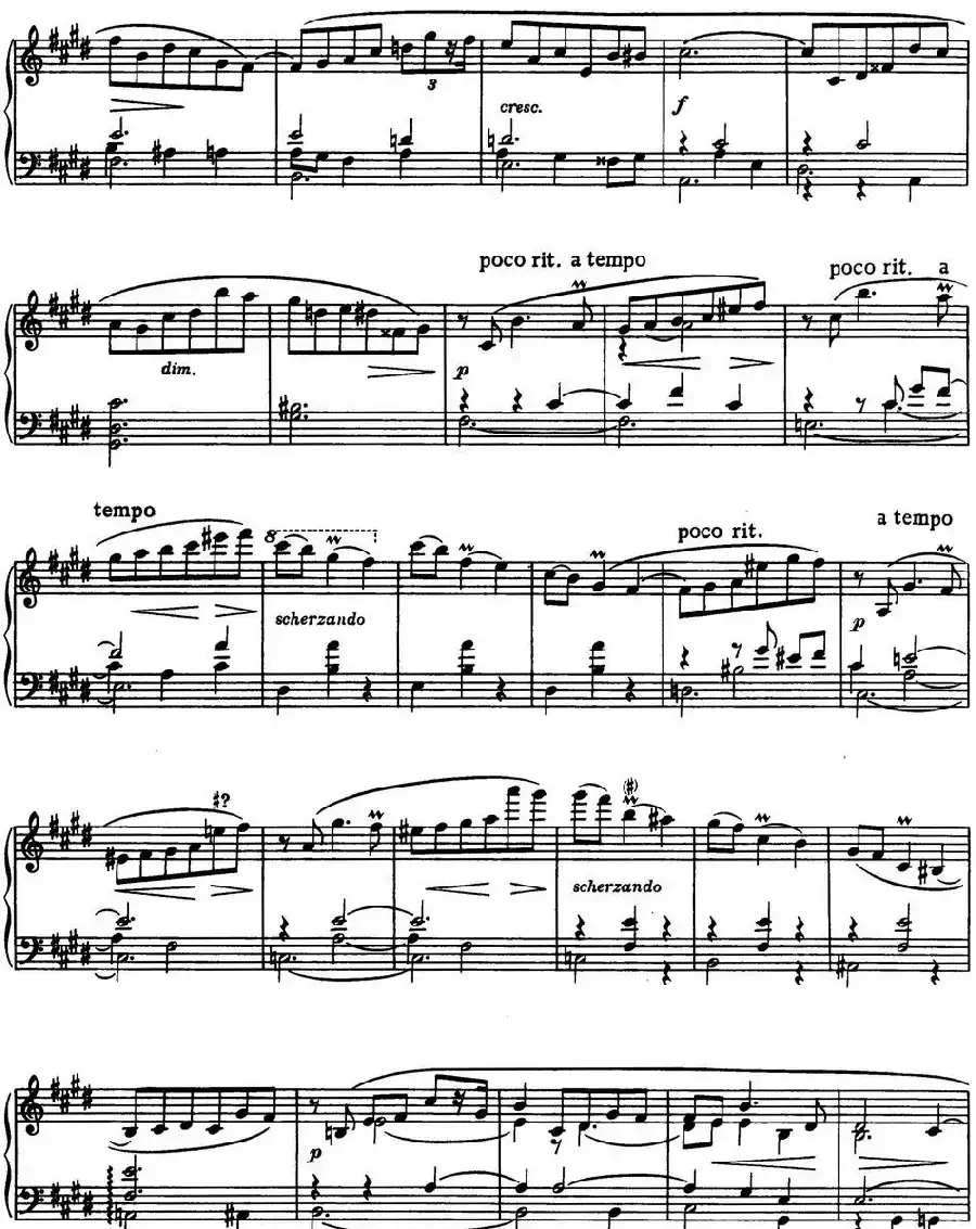 9首玛祖卡舞曲 Op.25（No.4）