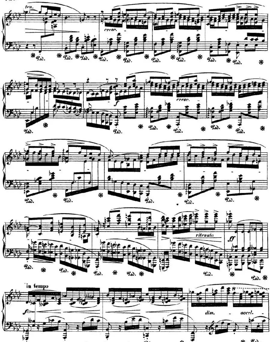 肖邦 叙事曲4 f小调 Chopin Ballade No.4 Op.52