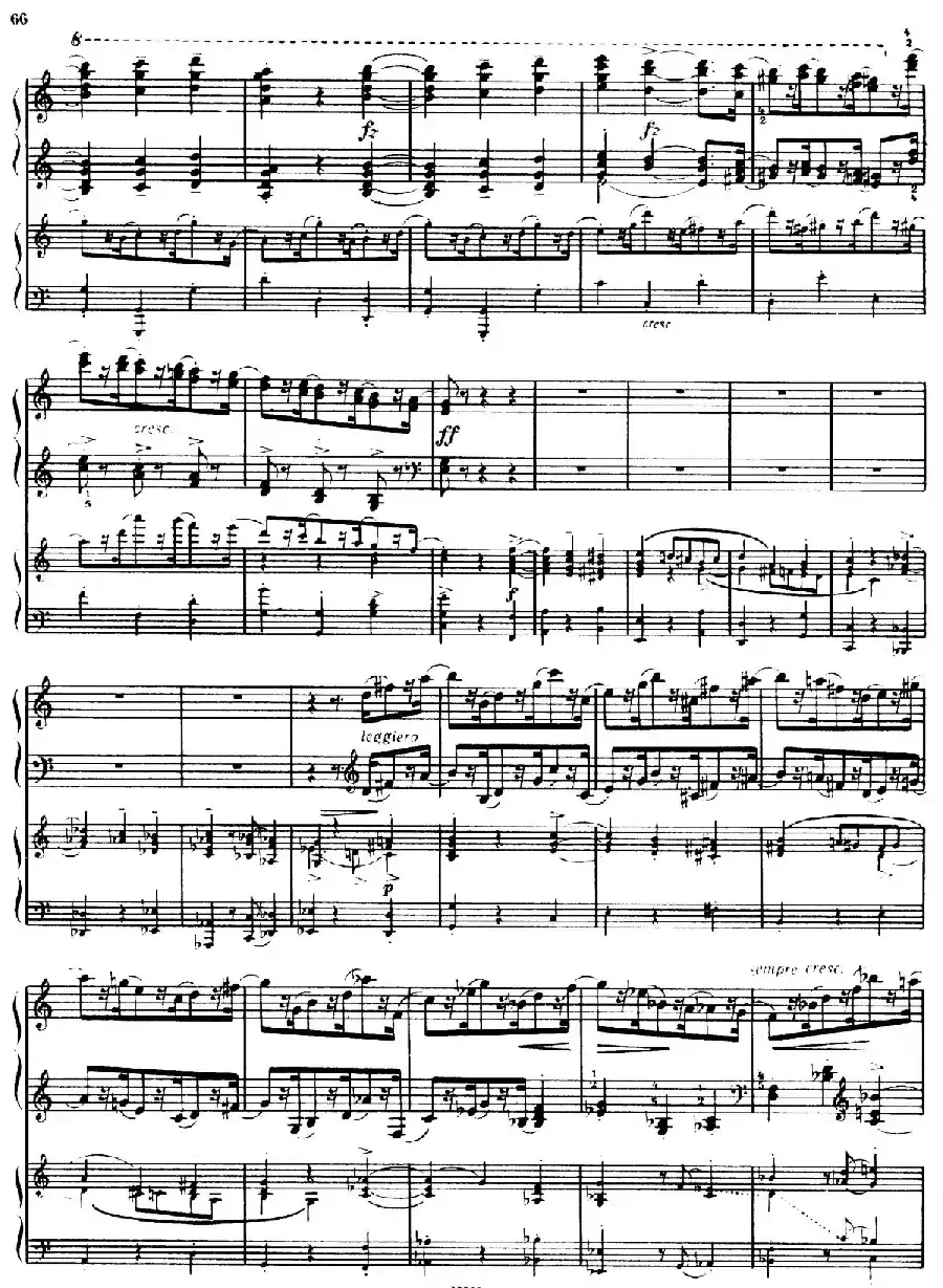 Piano Concerto No.2 in c Minor Op.50（c小调第二钢琴协奏曲·Ⅲ·双钢琴）