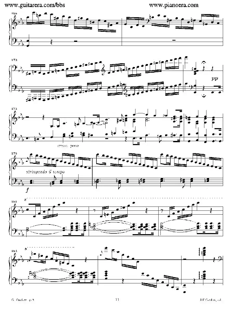 Grande Piano Sonata in c Minor Op.2（c小调华丽钢琴奏鸣曲·第一乐章）