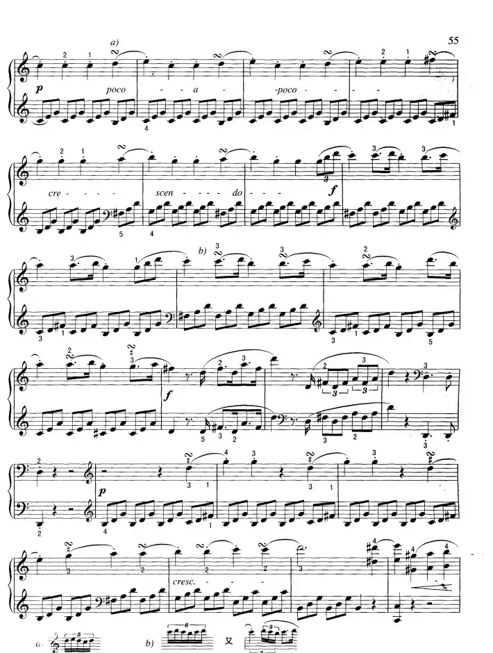 奏鸣曲(C大调 海顿作曲)