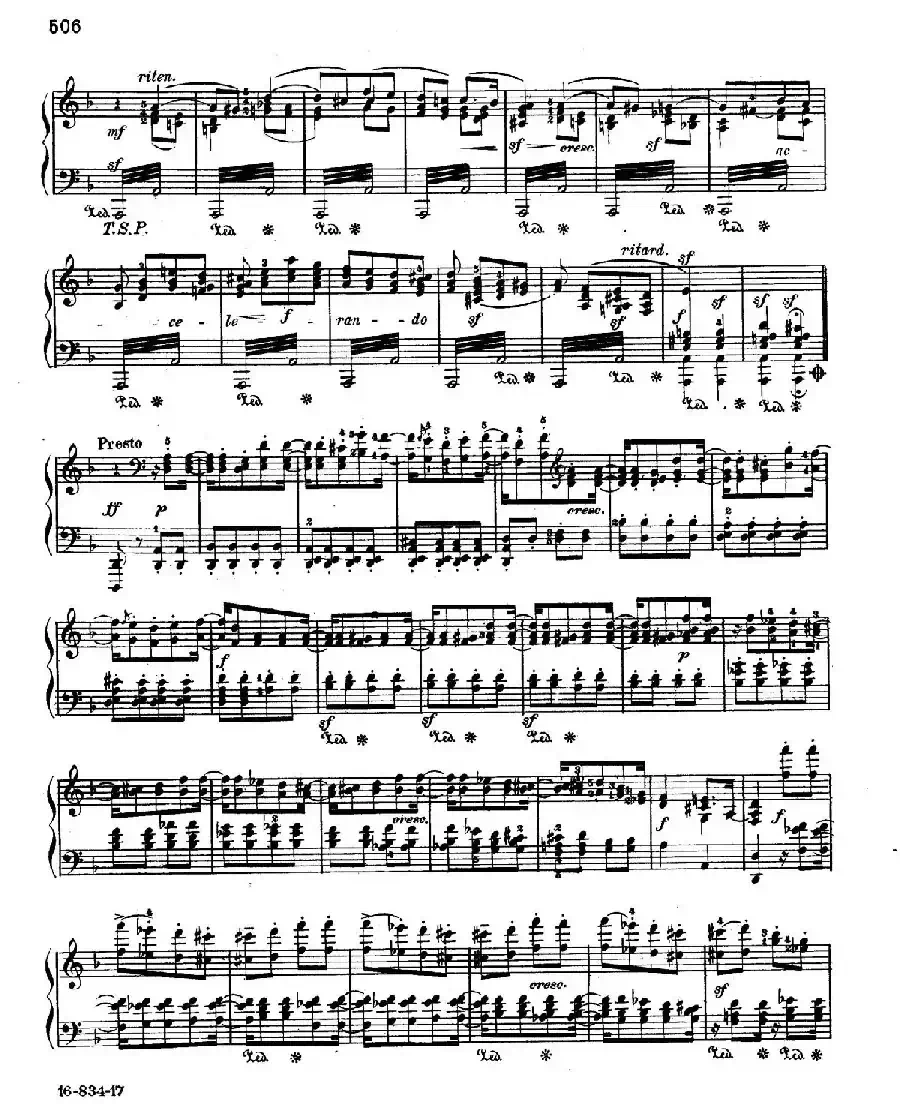 Variations Serieuses Op.54（d小调庄严变奏曲）
