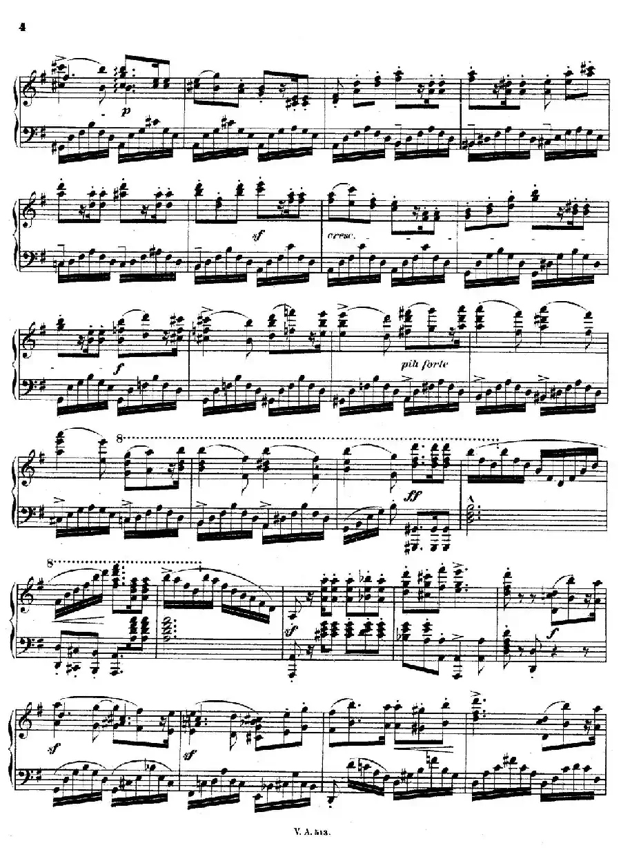 Scherzo in G Major Op.4（G大调谐谑曲）