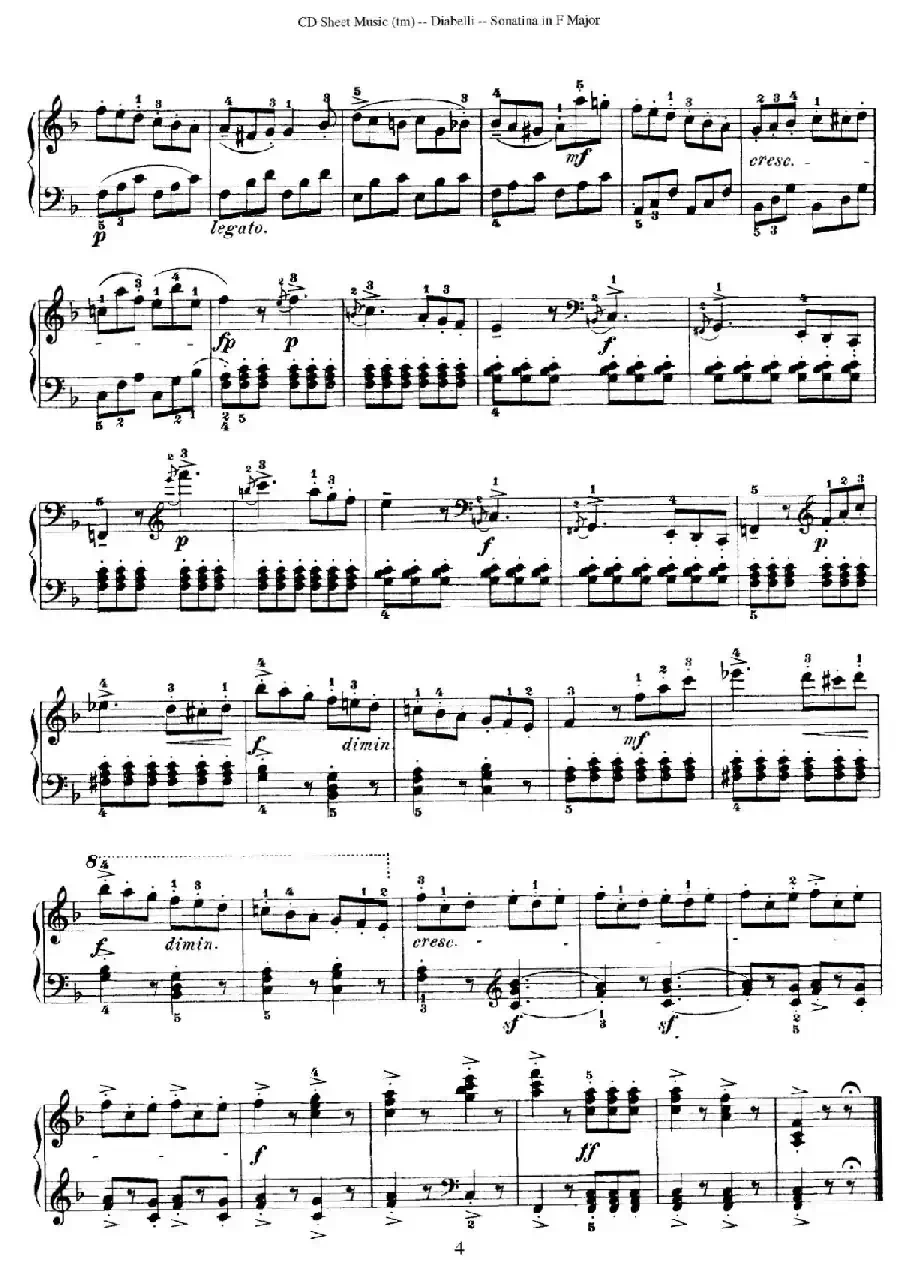 7 Piano Sonatinas Op.168（7首钢琴小奏鸣曲 No.1）