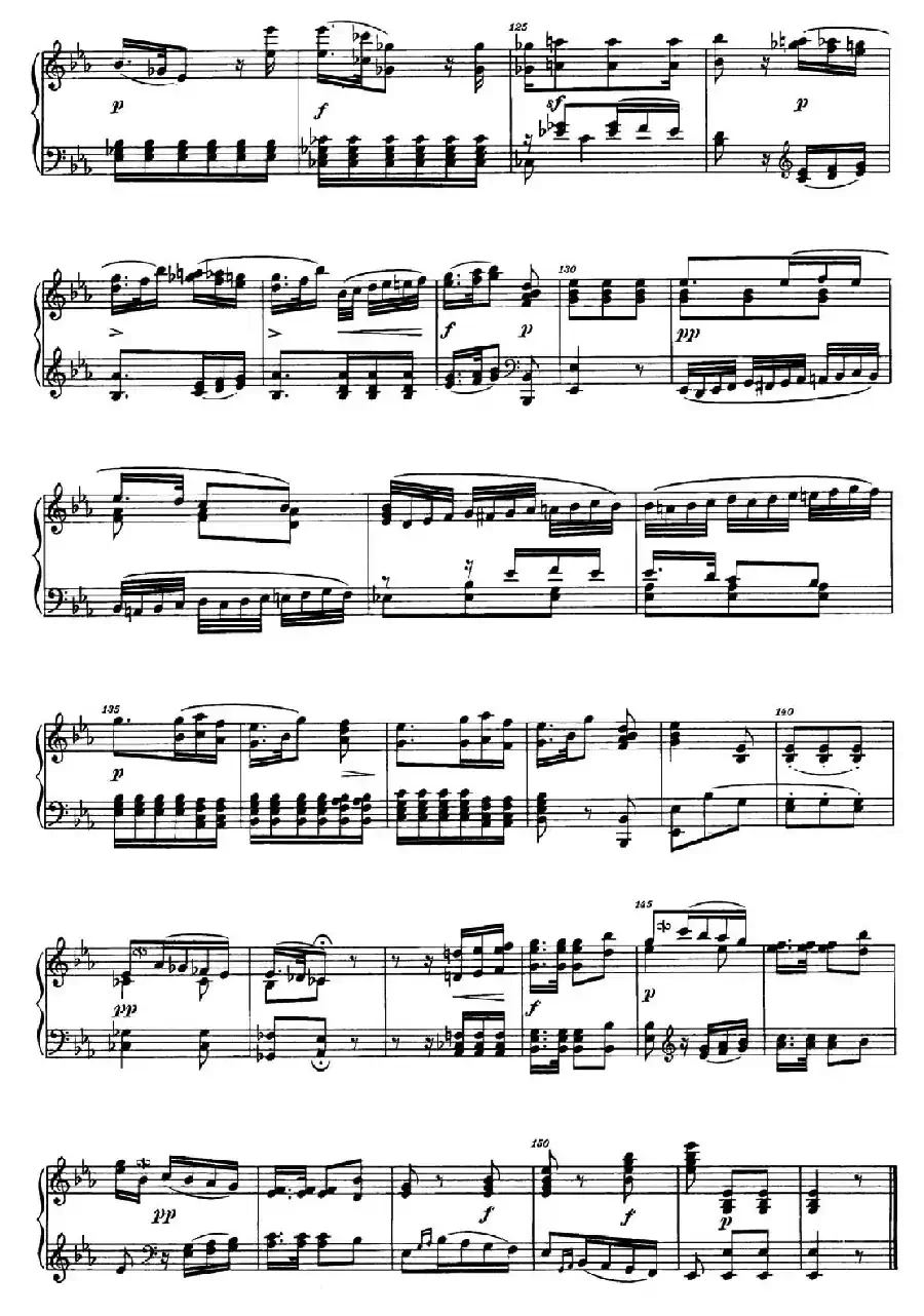 降B大调钢琴奏鸣曲 （Piano Sonata in B-flat Major Op.1）