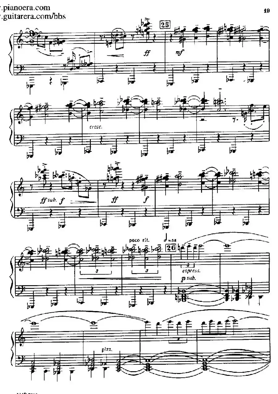 Piano Sonata（钢琴奏鸣曲· 第一乐章）