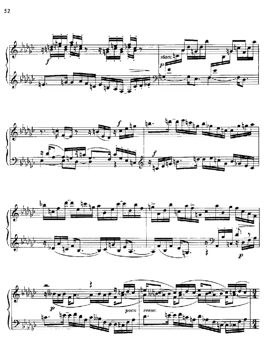 降e小调钢琴奏鸣曲 Op.26 v.4