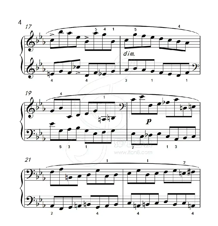 练习曲 27(克拉莫钢琴练习曲60首)