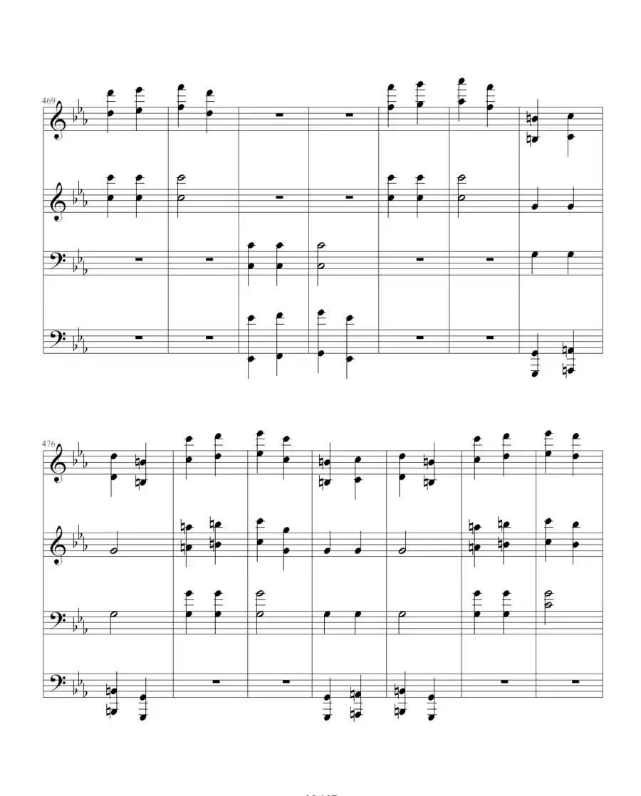 命运交响曲(四手联弹)