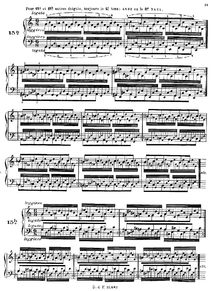 51 Exercises, WoO 6（51首钢琴练习 13—18）