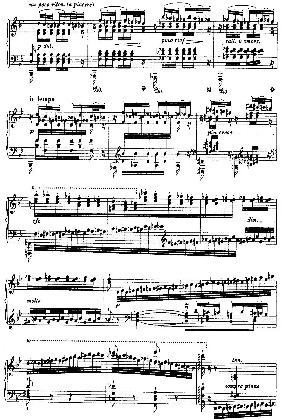 12 Etudes d'execution Transcendante S.139（12首超技练习曲·5）