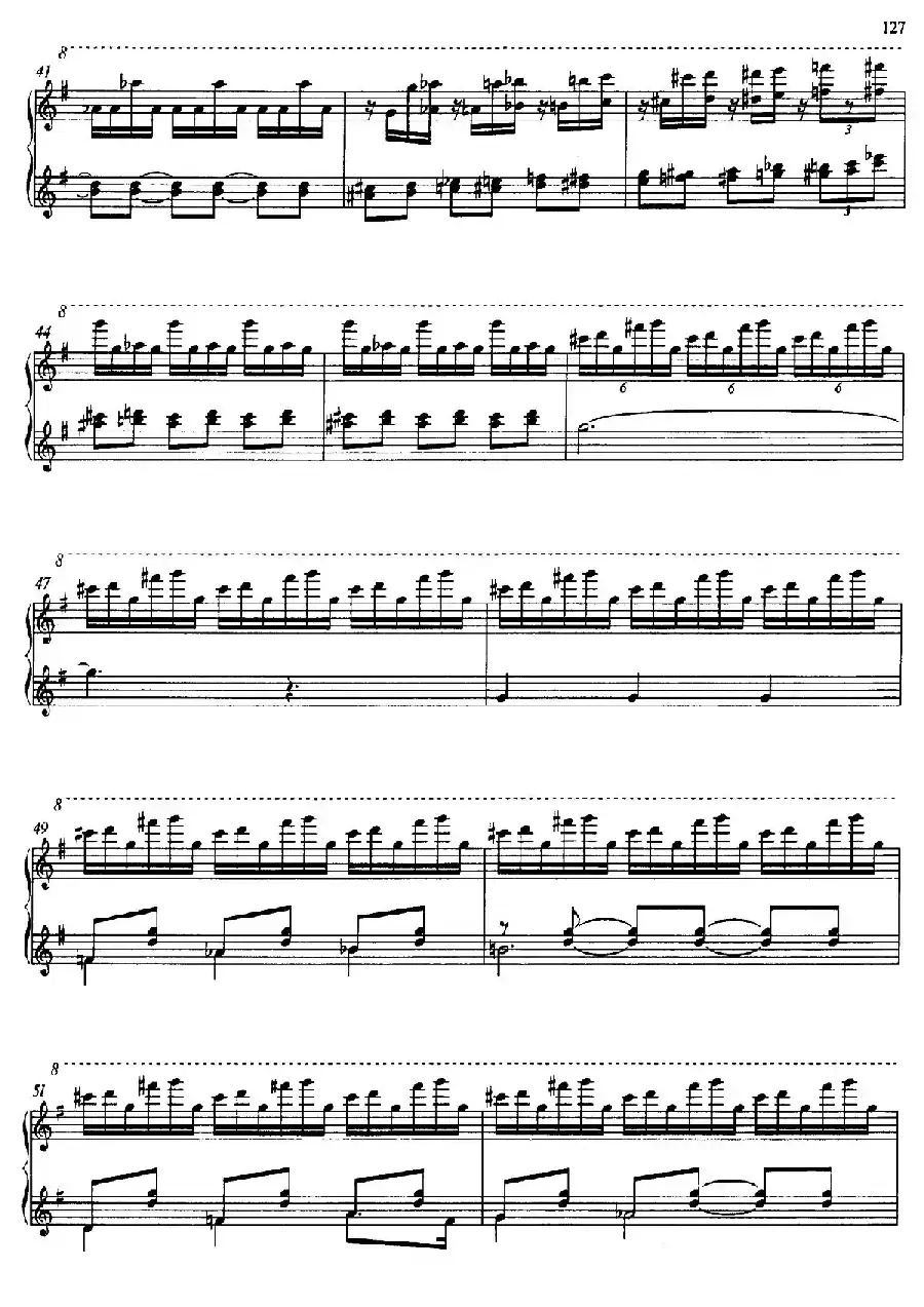 Sabre Dance（马刀舞曲）（齐夫拉改编钢琴独奏版）