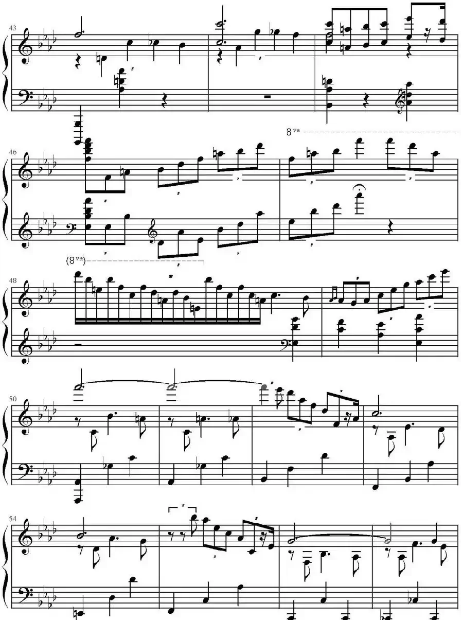 斯克里亚宾华尔兹Op.38（Scriabin Valse Op.38）