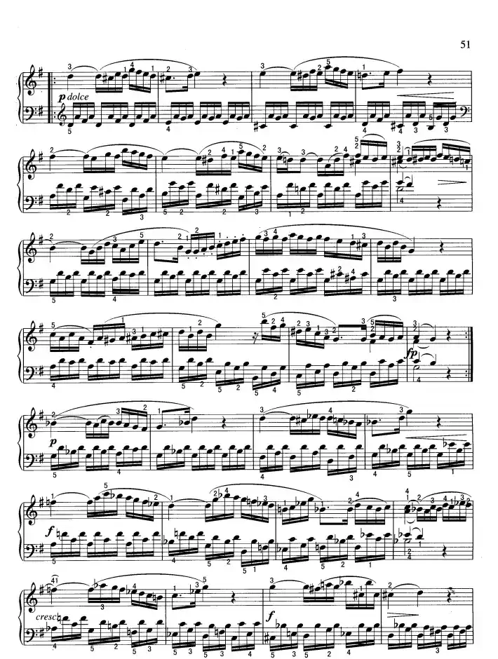 奏鸣曲（C大调 莫扎特作曲）