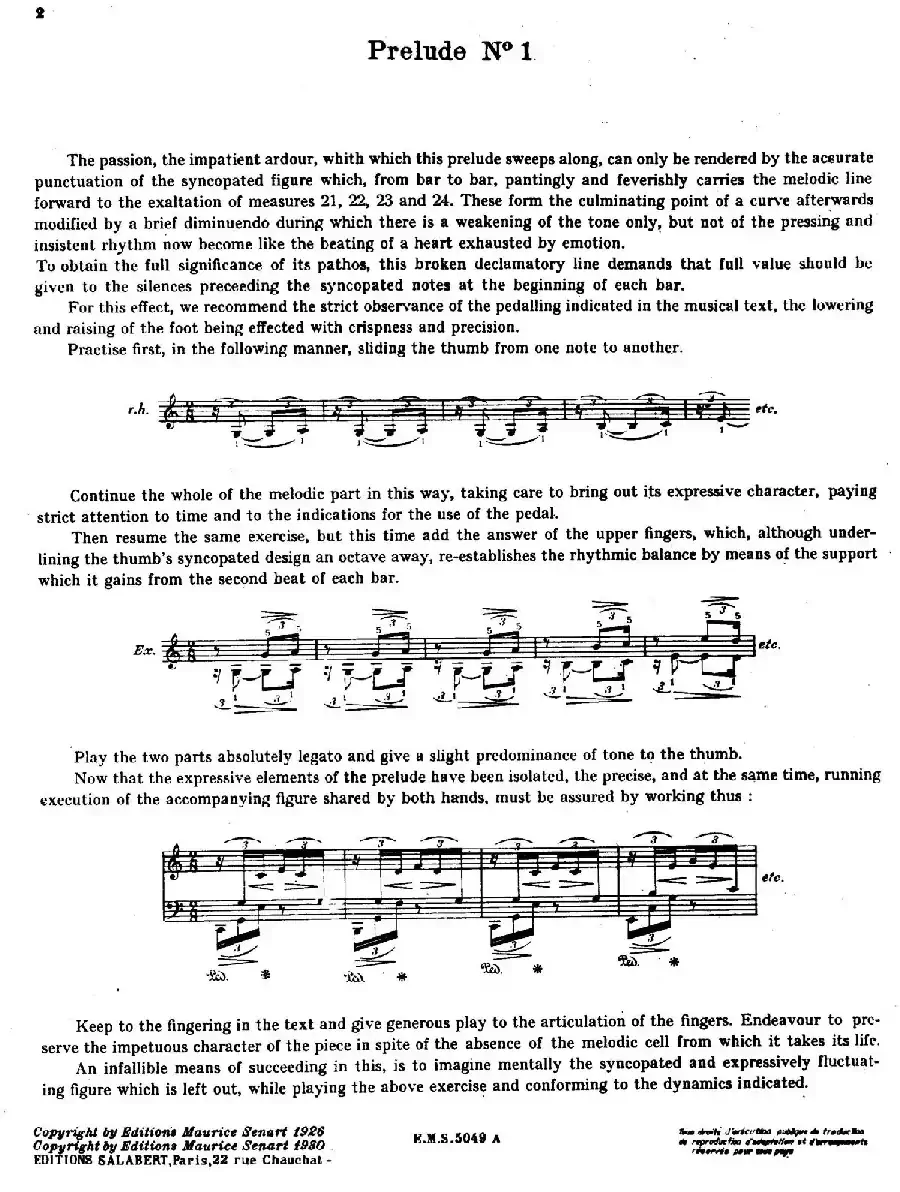 Preludes Op.28（24首前奏曲·1）