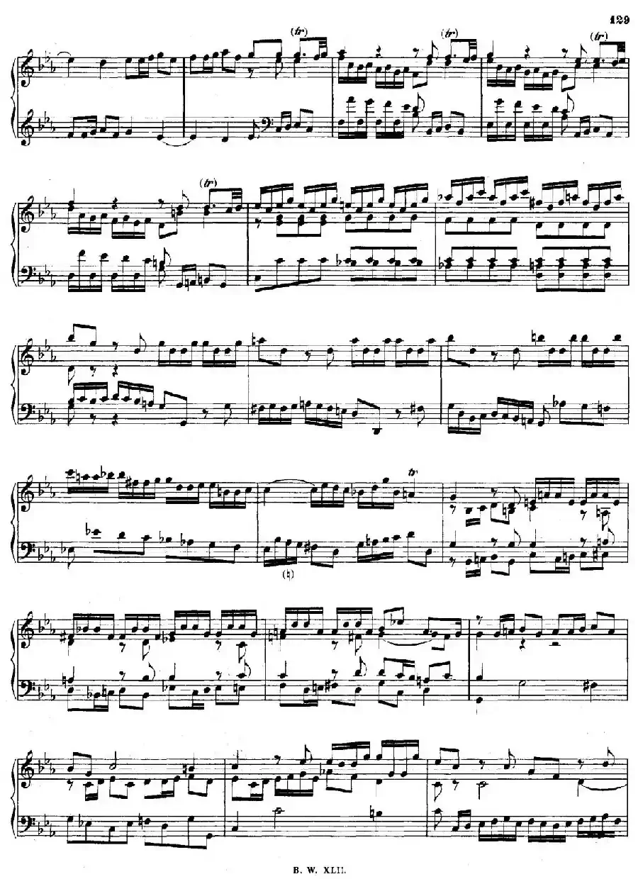 16 Concertos BWV 972-987（十六首为独奏古钢琴而作的协奏曲）（P71——80）