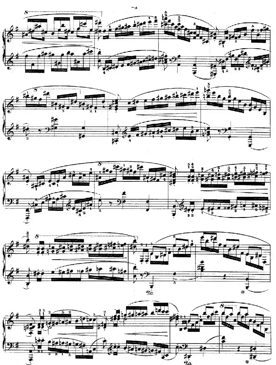 e小调第一钢琴协奏曲 Op.11（钢琴独奏版·第一乐章）