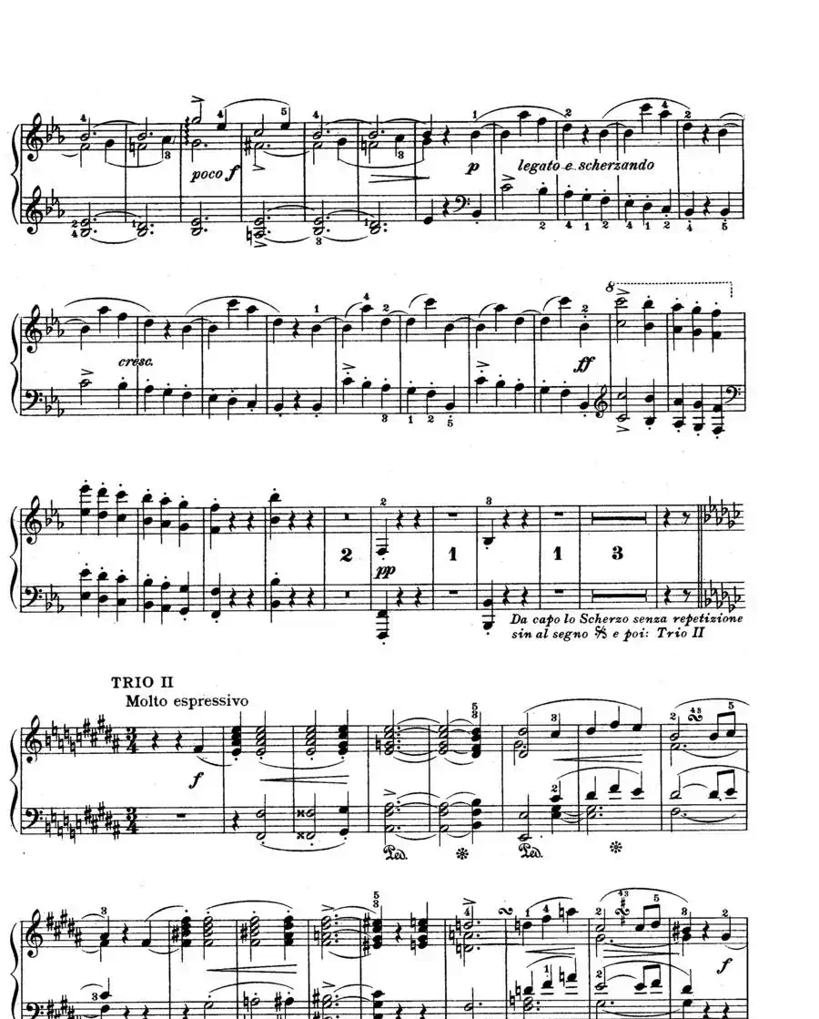 Scherzo in e flat Min Op·4（降e小调谐谑曲）
