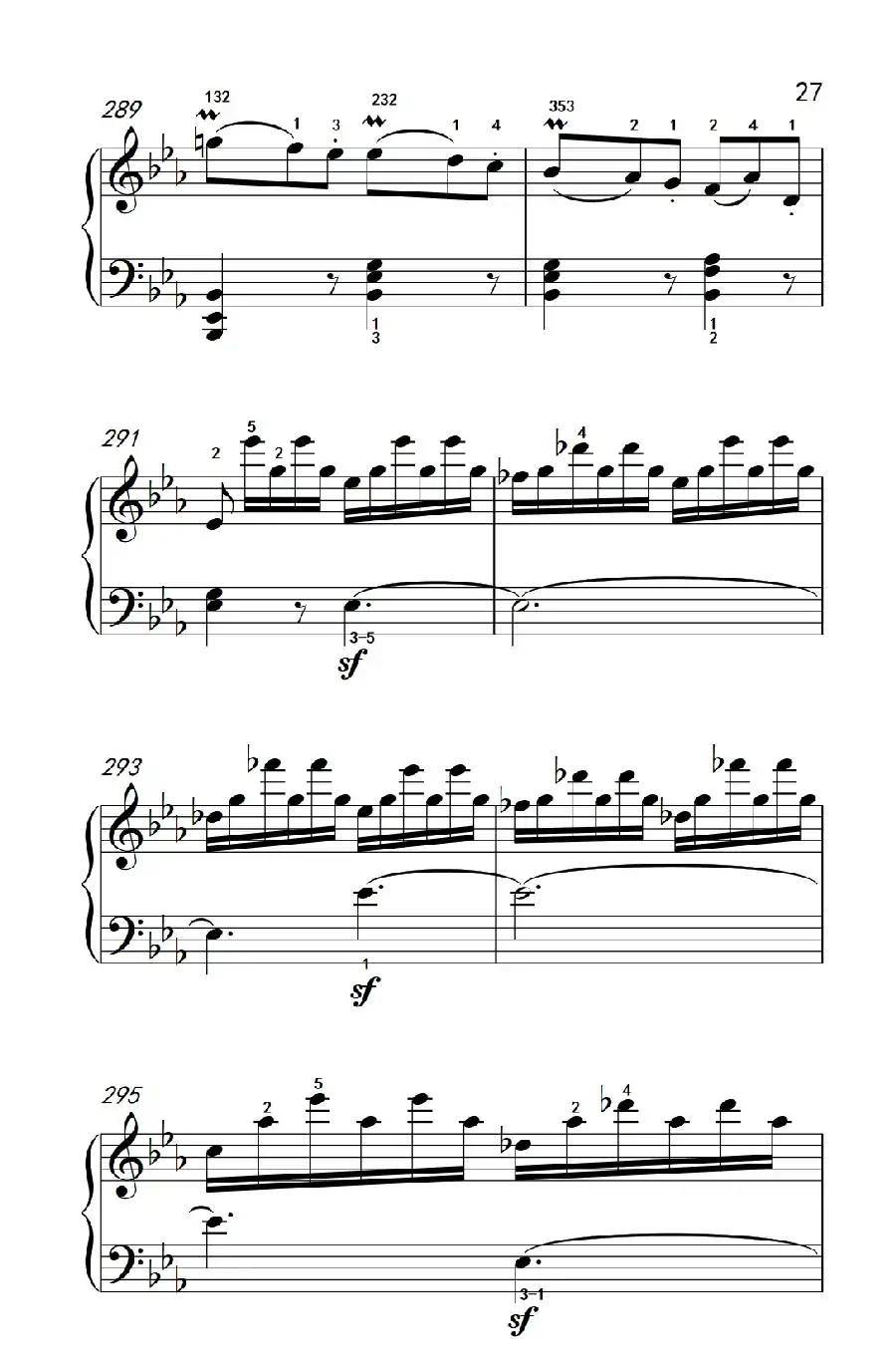 奏鸣曲 Opus 7 第一乐章(贝多芬奏鸣曲集 2)