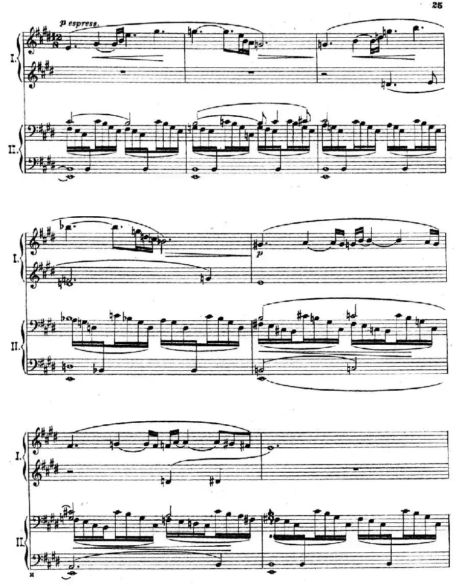 The Pines of Rome（交响诗《罗马的松树》·双钢琴）（第三部分：吉阿尼库伦山的松树）
