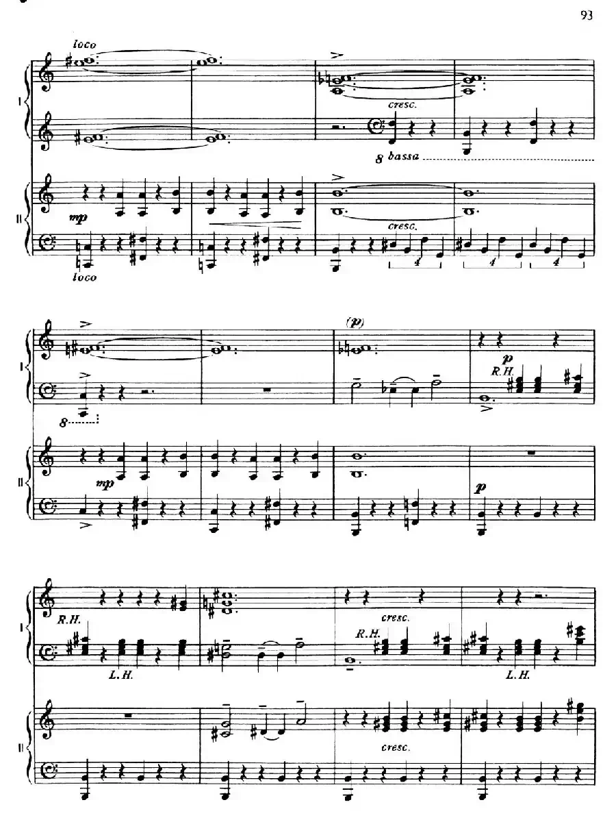 The Planets Op.32（双钢琴）（行星·第六乐章 天王星—魔术师）