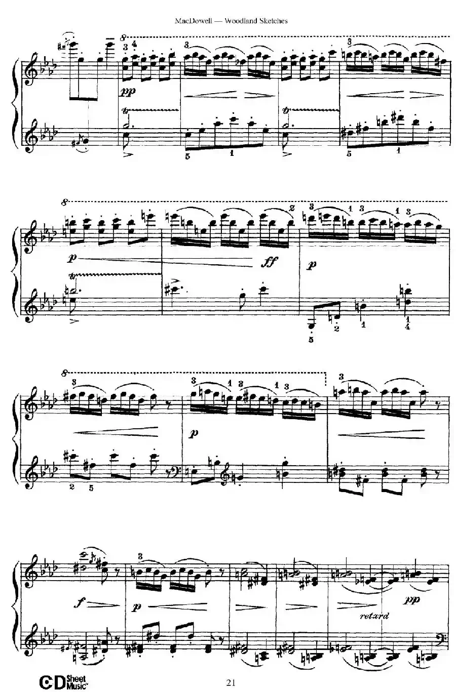 Woodland Sketches Op.51（森林素描·9）