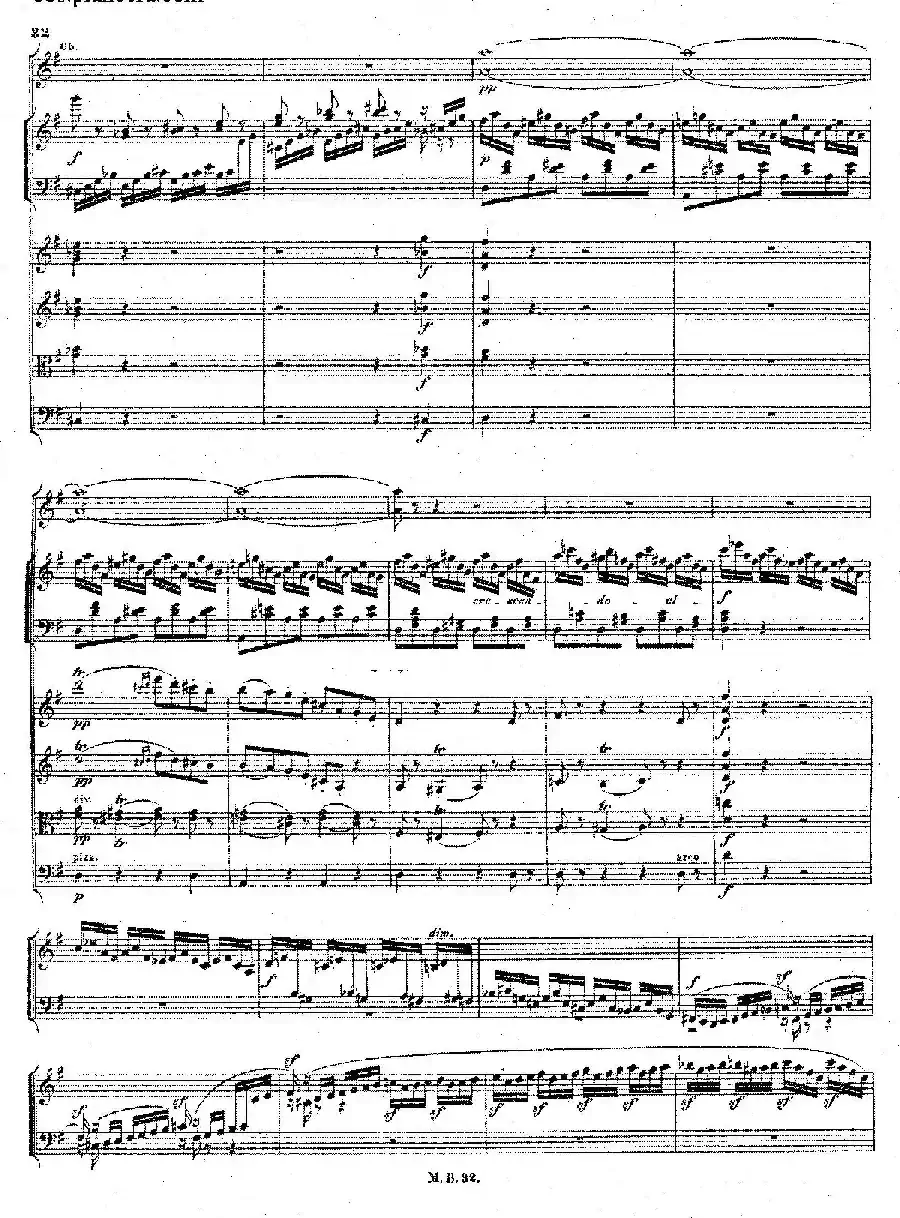 Piano Concerto No.1 in g Minor Op.25（g小调第一钢琴协奏曲·总谱）