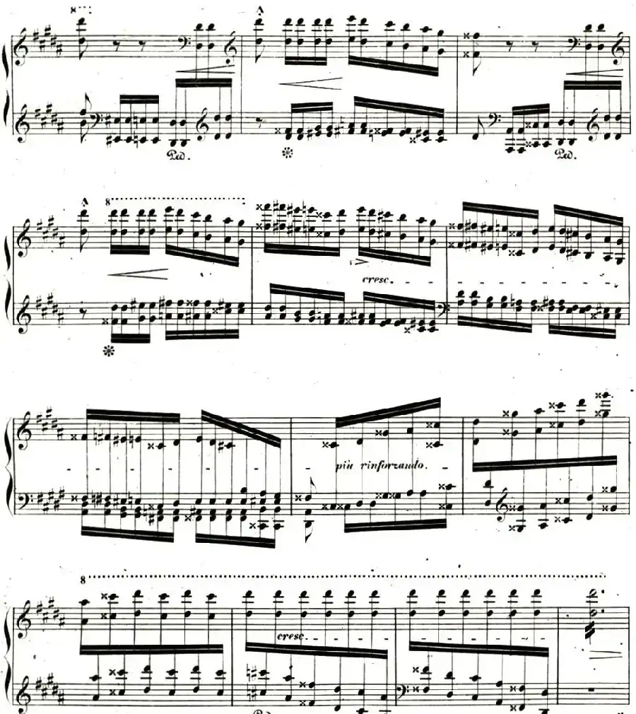 李斯特帕格尼尼大练习曲3