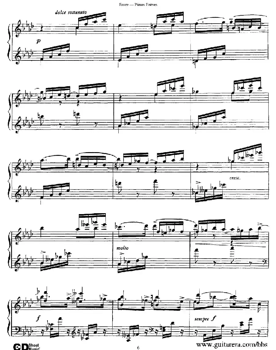 Pieces Breves Op.84（Ⅱ）