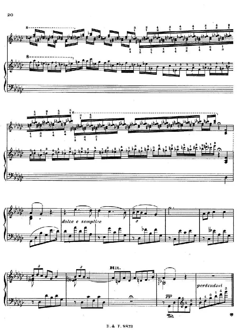 6 Chants Polonais S.480（6首波兰歌曲·Ⅴ）